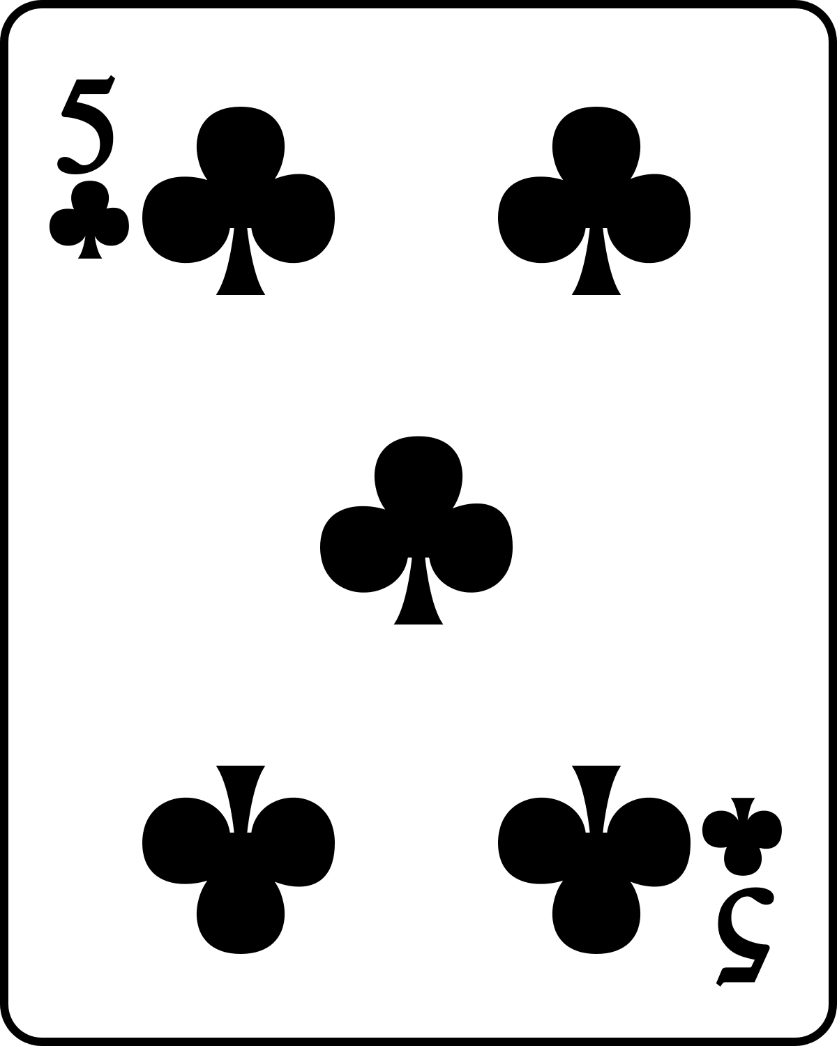 5 of Clubs