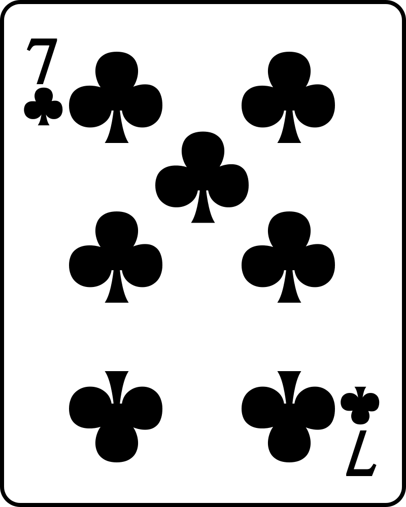 7 of Clubs
