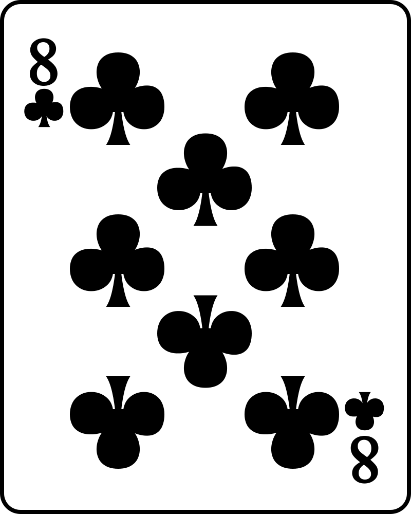 8 of Clubs
